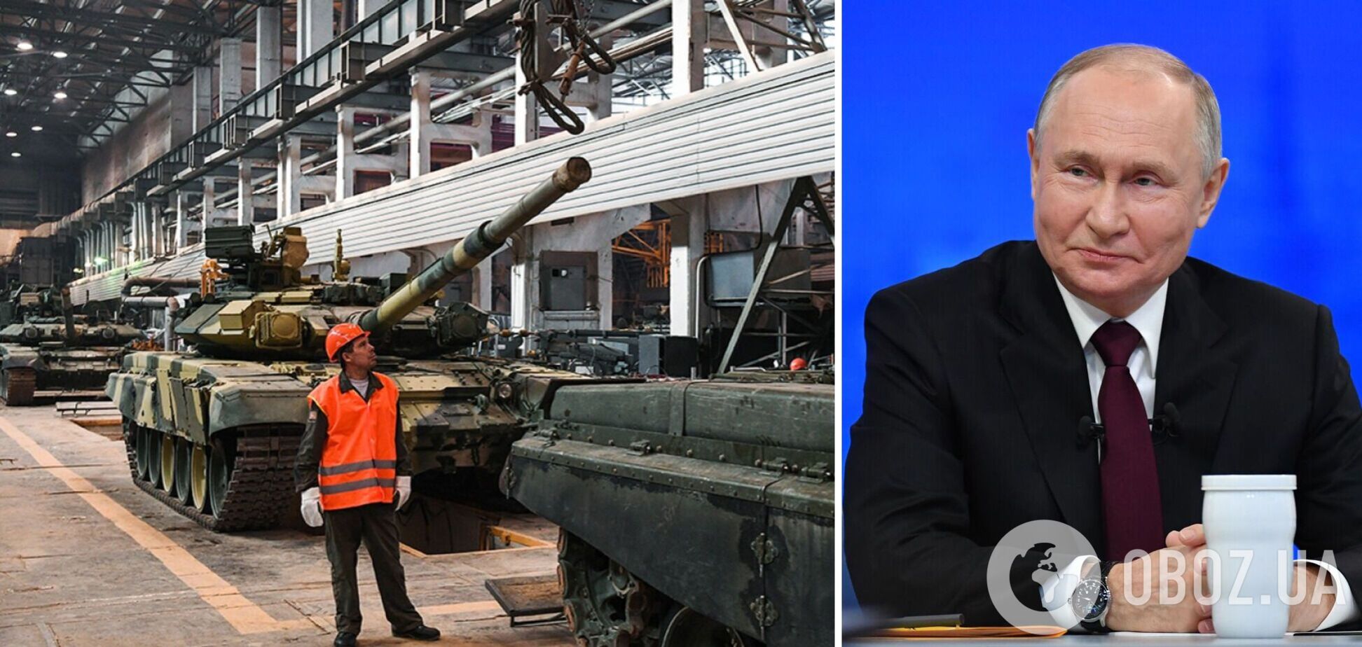 Росія виробляє танки за допомогою США, Німеччини, Італії та інших країн