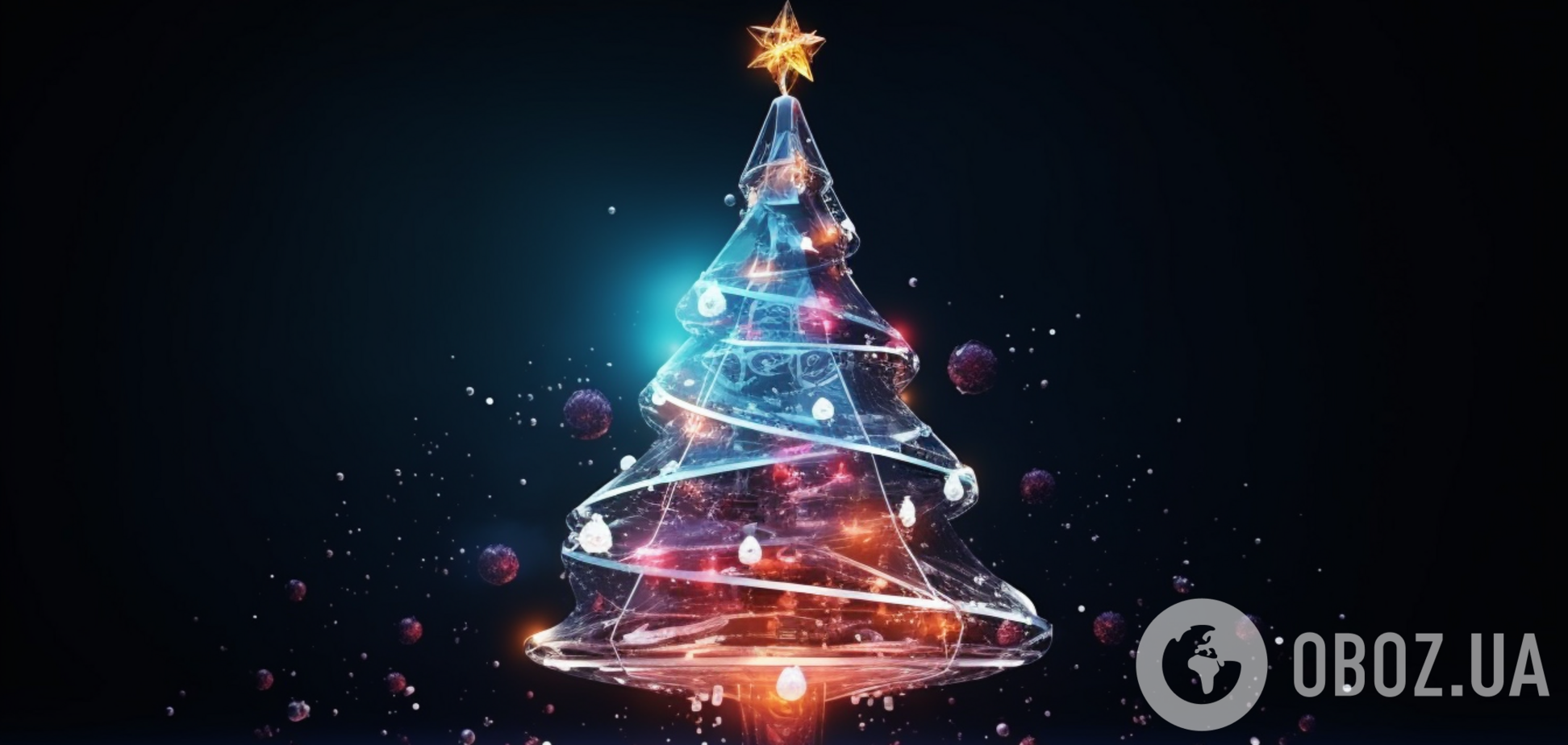 Свято наближається: NASA показало неймовірну галактичну різдвяну ялинку