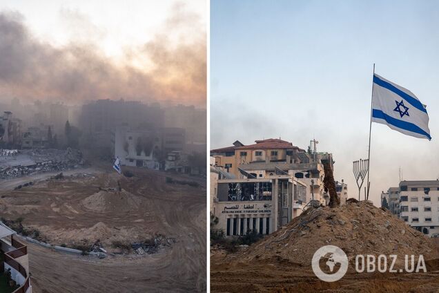 Израиль уничтожил в Газе сеть тоннелей ХАМАС, скрытую под 'площадью Палестины'. Фото