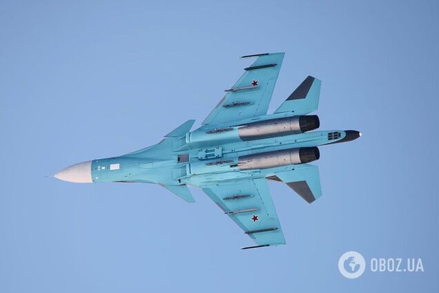 ЗСУ відмінусували на півдні України три російські бомбардувальники Су-34. Фото