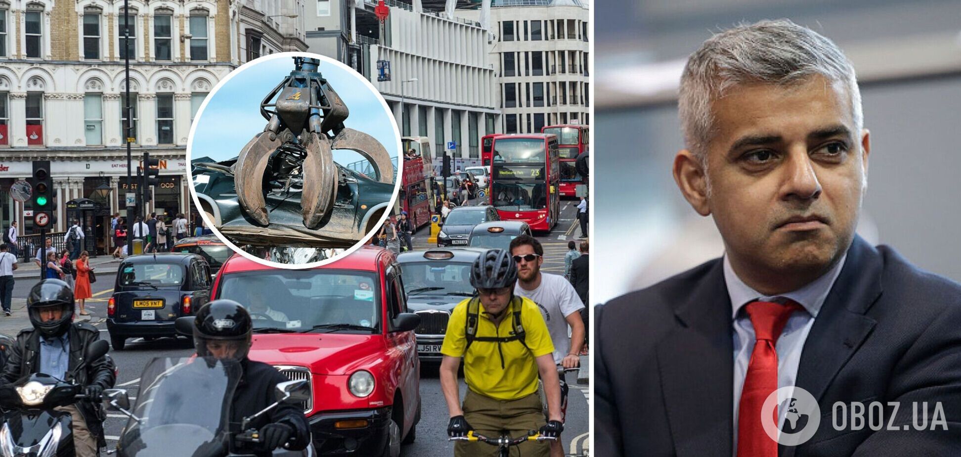В правительстве Британии призвали мэра Лондона передать ВСУ авто, которые сдали на металлолом: что известно