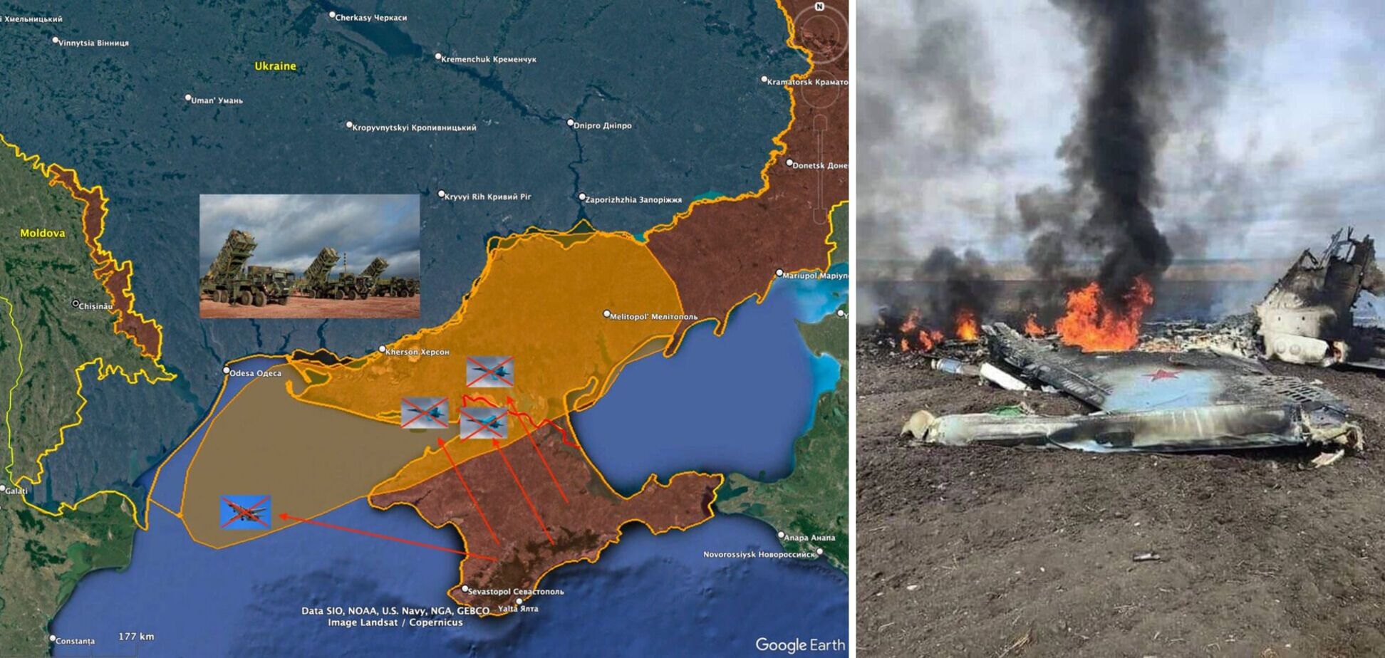 День траура российской авиации: такое применение Patriot никто в мире еще не демонстрировал