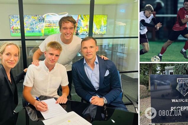 Сын Шевченко феерично дебютировал в Англии