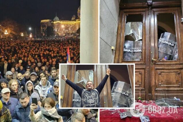 В столице Сербии массовые протесты из-за результатов выборов: оппозиция обвиняет власти в фальсификациях. Фото и видео