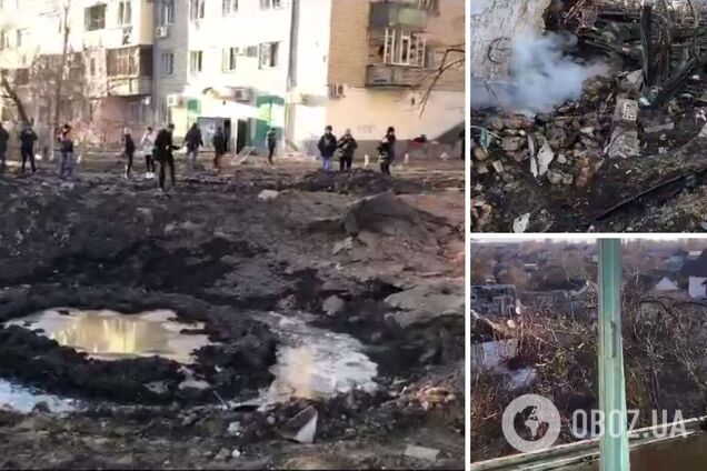 Пожар, погибший, полностью уничтоженные дома: в сети показали последствия обстрела армией РФ Херсона