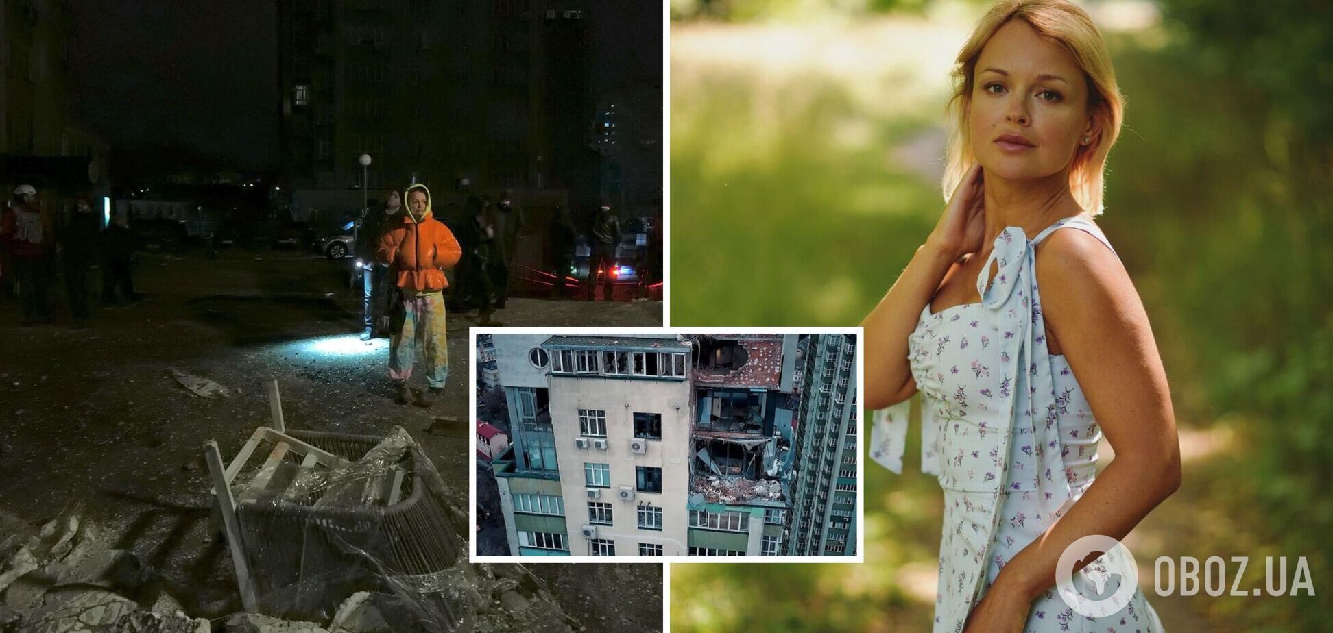 В дом известной актрисы попали обломки вражеского 'шахеда': Ольга Атанасова ответила, будет ли после этого оставаться с дочерью в Украине