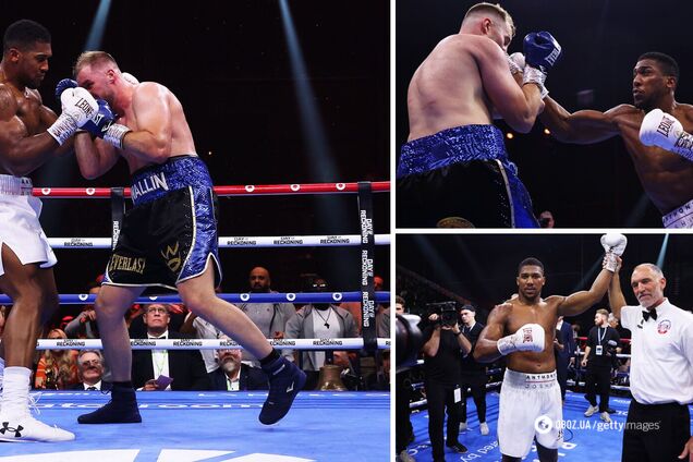Джошуа за 5 раундов добыл победу техническим нокаутом. Видео