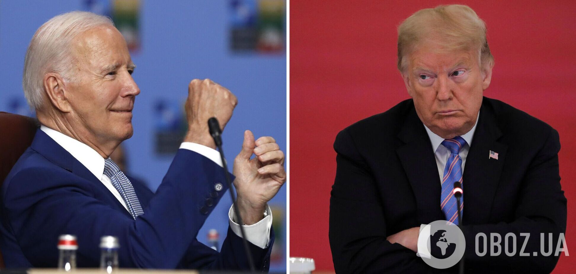 Джо Байден и Дональд Трамп
