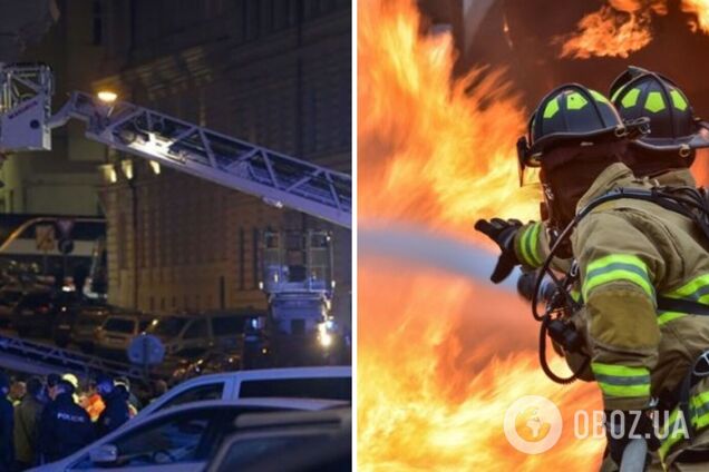 В Праге горел хостел: один человек погиб, 17 получили травмы. Фото