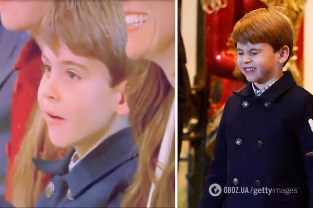 Толкнул маму и показал пальцем: 5-летний принц Луи умилил публику на рождественском концерте. Видео