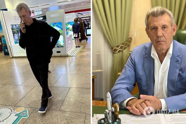 Кивалов в аэропорту заграницей