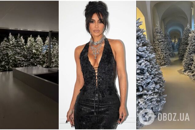 Ким Кардашьян показала, как украсила к Рождеству дом за 60 млн долларов: фаны не оценили