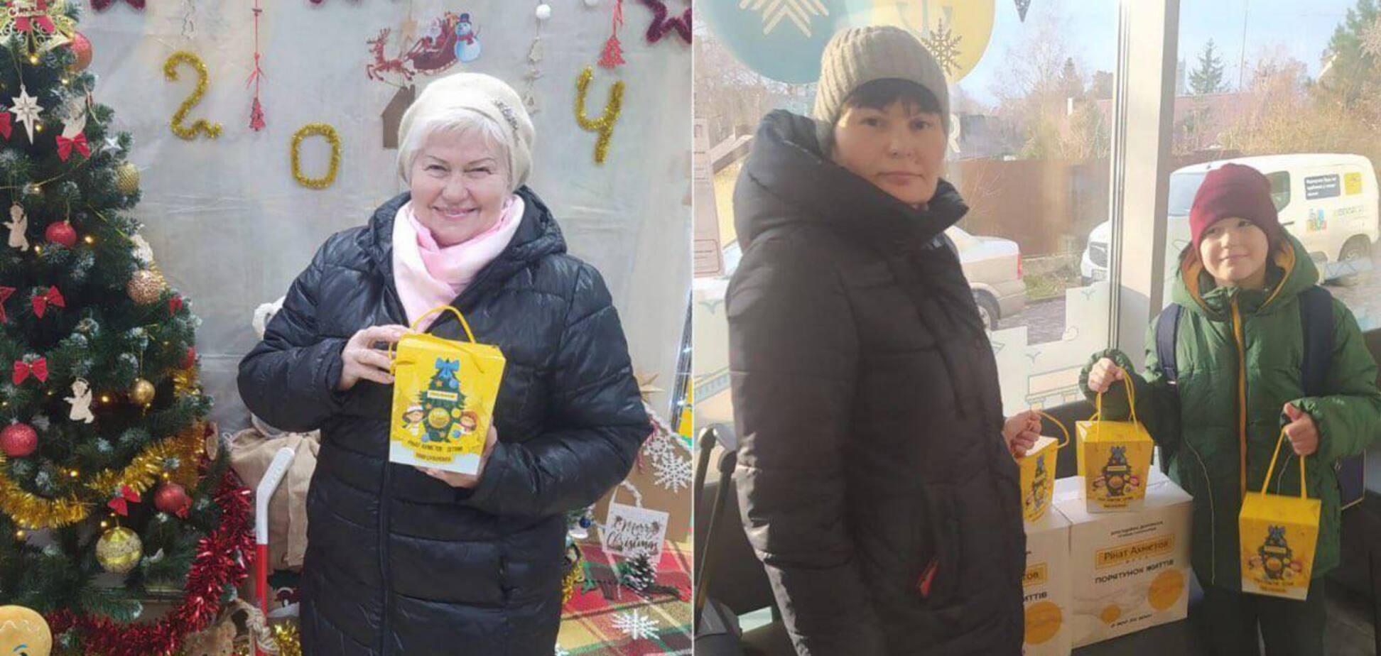 В Ривне дети из Мариуполя получили новогодние поздравления от Фонда Рината Ахметова