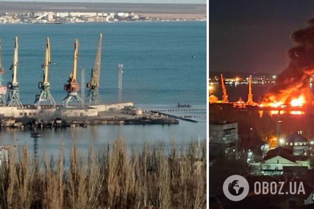 Шойгу похвастался 'большими успехами' РФ в войне, пока в Феодосии горел 'Новочеркасск': как выглядит судно после удара. Фото