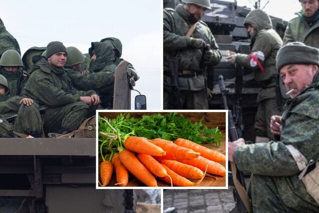 В России 'мобику' вместо компенсации за ранение дали два ведра моркови и пакет лука