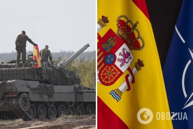 Іспанія перекине до кордону України 600 військових, танки Leopard та гелікоптери – ЗМІ