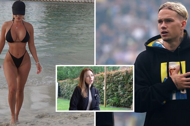 'Грязное белье'. Жена Трубина прокомментировала 'роман' Мудрика с российской моделью