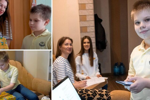 'Это была очень большая мечта': 10-летний Назар из Бахмута получил ноутбук от Фонда Рината Ахметова