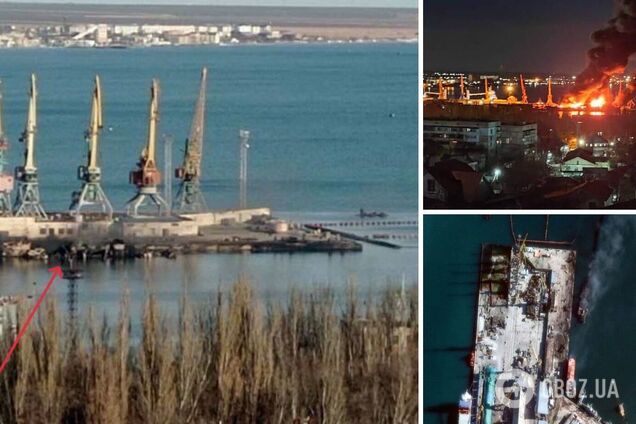 Залишилося згарище: опубліковано супутникові фото наслідків удару по ВДК 'Новочеркаськ'