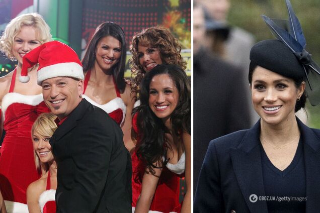 У мережі знайшли раритетне фото Меган Маркл, де вона позує в мінісукні Санти