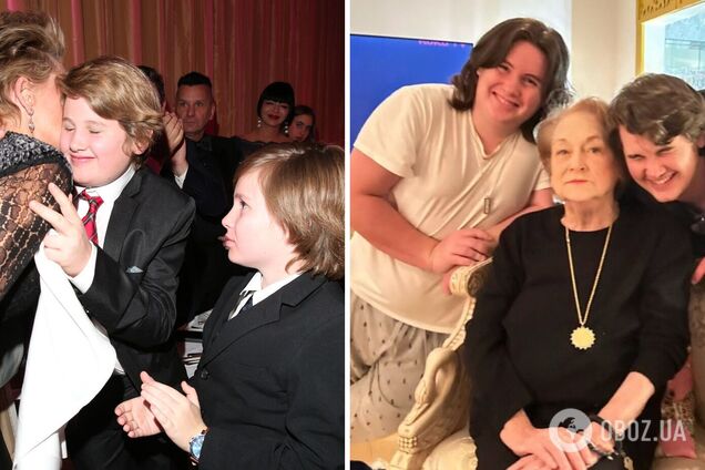 Шерон Стоун на рідкісних фото показала молодших синів, яких усиновила понад 16 років тому: акторка довго ховала їх від фанатів 
