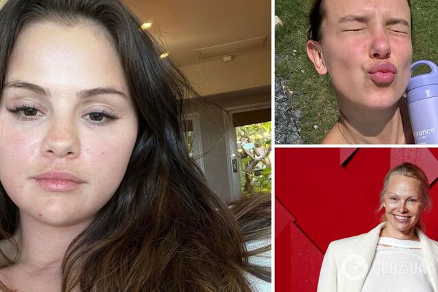 Памела Андерсон, Енн Гетевей, Селена Гомес та інші знаменитості, які в 2023 році не побоялися показати себе без макіяжу