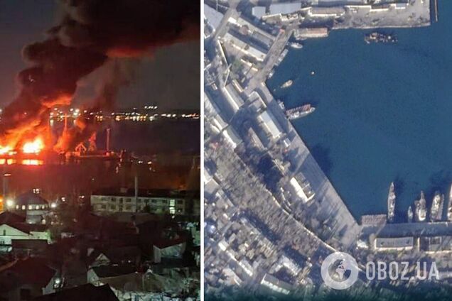 Росія перекидає кораблі з Феодосії після знищення 'Новочеркаська'. Фотофакт