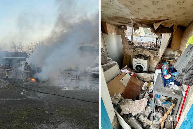 Наслідки ракетної атаки