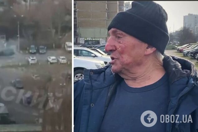 Чоловік врятував припарковані машини