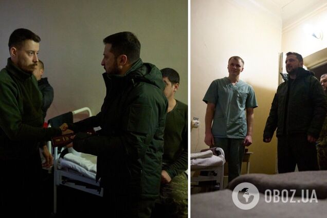 Зеленський відвідав військовий шпиталь на Донеччині та вручив нагороди військовим медикам. Відео
