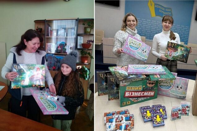 Дети украинских журналистов получат 2 тысячи настольных игр в подарок от компании Strateg и НСЖУ
