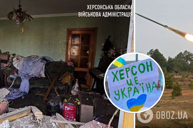 Руйнування в Херсоні у п'ятницю, 29 грудня