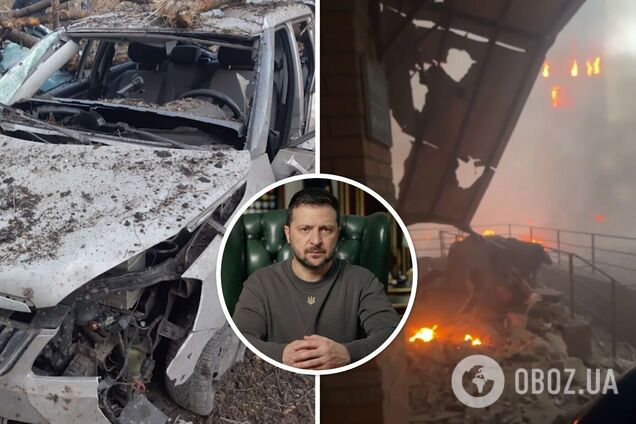 Зеленский прокомментировал массированную российскую атаку