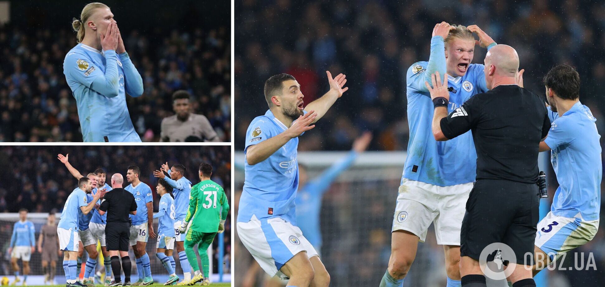 В АПЛ матч 'Манчестер Сіті' – 'Тоттенгем' завершився грандіозним скандалом. Відео