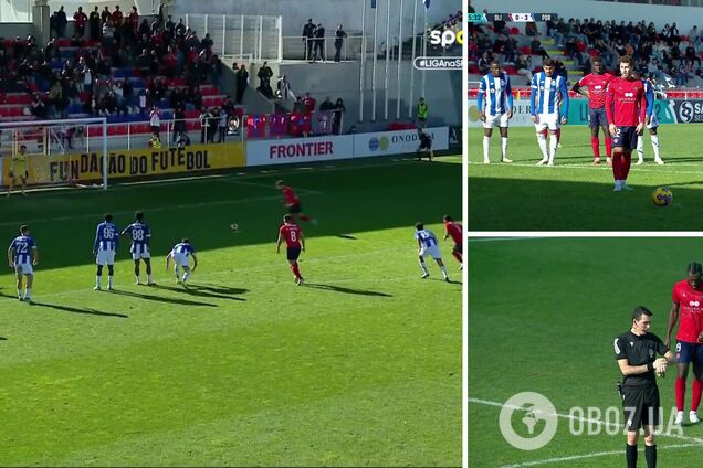 Португальський футболіст привіз 'пенальті століття'. Відео