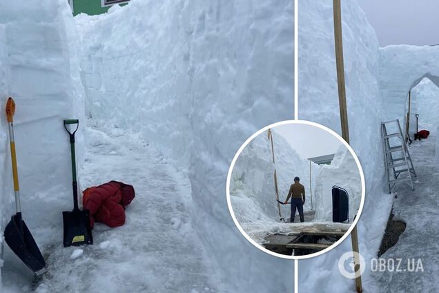 Сніг у Антарктиді