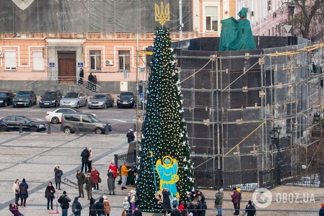 Головна ялинка України з 1955 по 2022 рік
