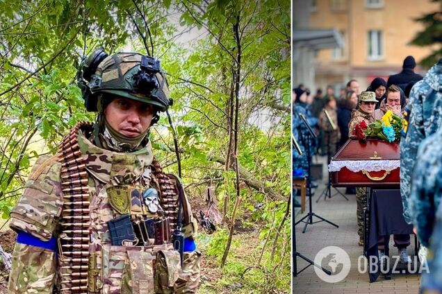 Віддав життя за Україну: в Одесі попрощалися з бійцем Нацгвардії, який загинув біля Роботиного. Фото