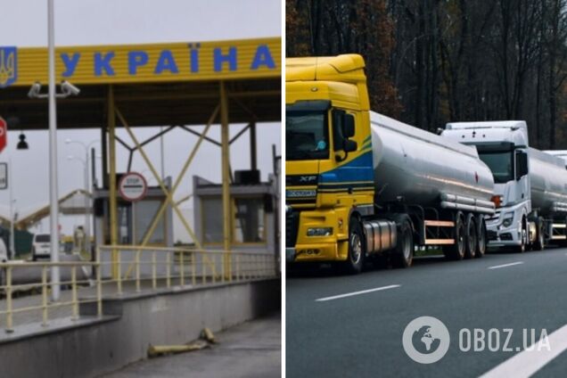 На кордоні України утворилися затори: дехто стоїть уже добу. Відео