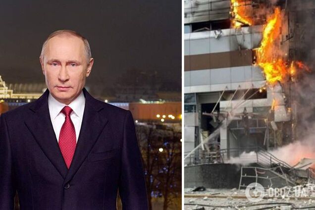 Пока в Киеве продолжаются разборы завалов: новогоднее обращение Путина в этот раз обошлось без военных