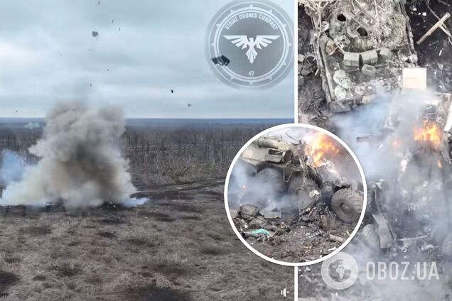 Український удар по російській військовій техніці