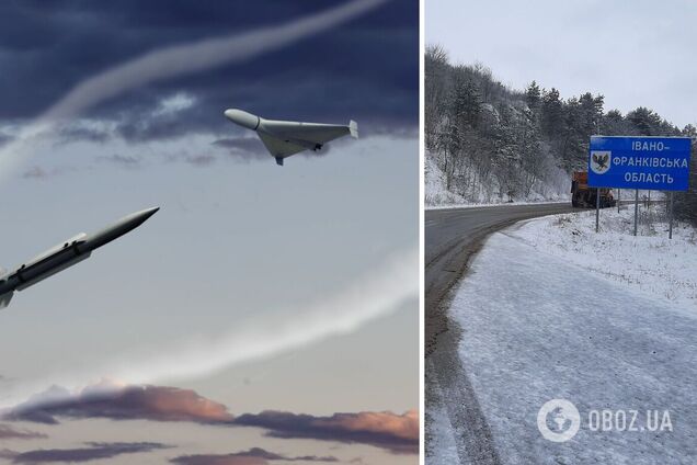 Ворог намагався атакувати об’єкти критичної інфраструктури Прикарпаття: сили ППО збили дрони