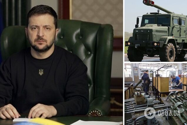Вийшли на показник шість 'Богдан' на місяць: Зеленський розповів про нарощування власного виробництва зброї