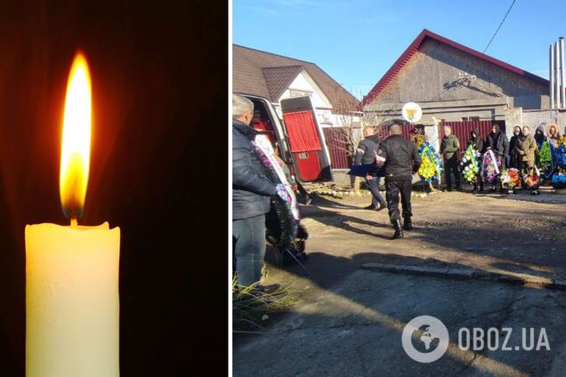 Похороны защитника Украины