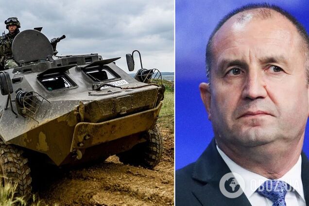 Президент Болгарии ветировал поставки БТР Украине: в парламенте назвали решение позором