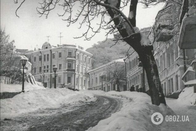 «Зима на Андреевском спуске, 70-е годы