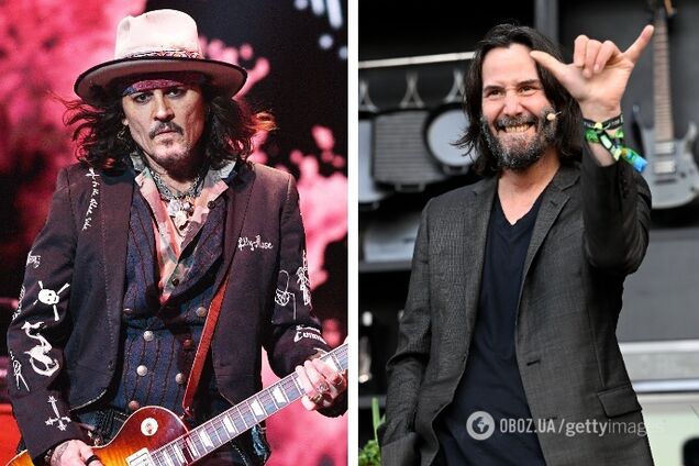 Джонни Депп, Киану Ривз и еще 5 актеров, которые выступают в музыкальных группах или соло. Видео