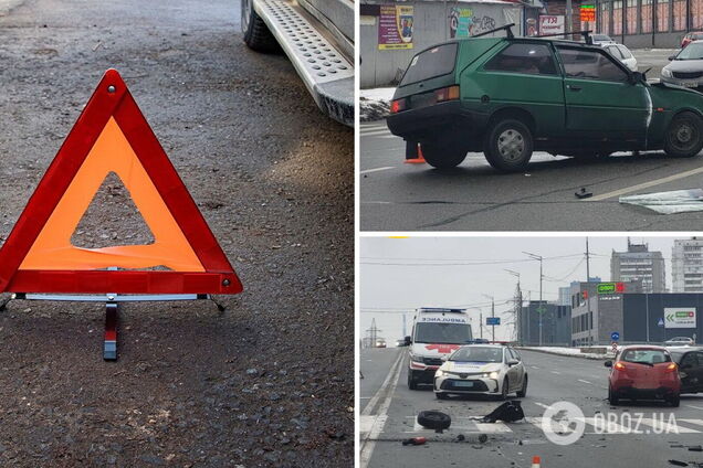 Авария произошла на улице Ревуцкого