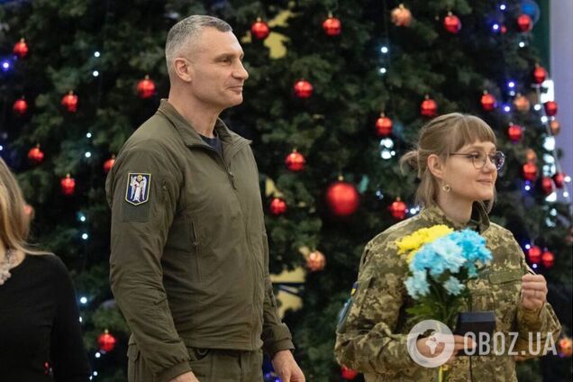 Кличко привітав і нагородив захисників України