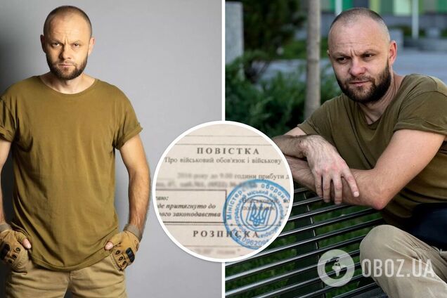 Украинскому актеру, который волонтерил на Тернопольщине, вручили повестку